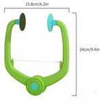 Children's Hanging Table Tennis Trainer, Suspended Ball Trainer, Hanging Table Tennis Trainer, Indoor ABS Self Training Hanging Double Ping Pong Toy Trainer, Sports Family Game Home, Tennis Racket