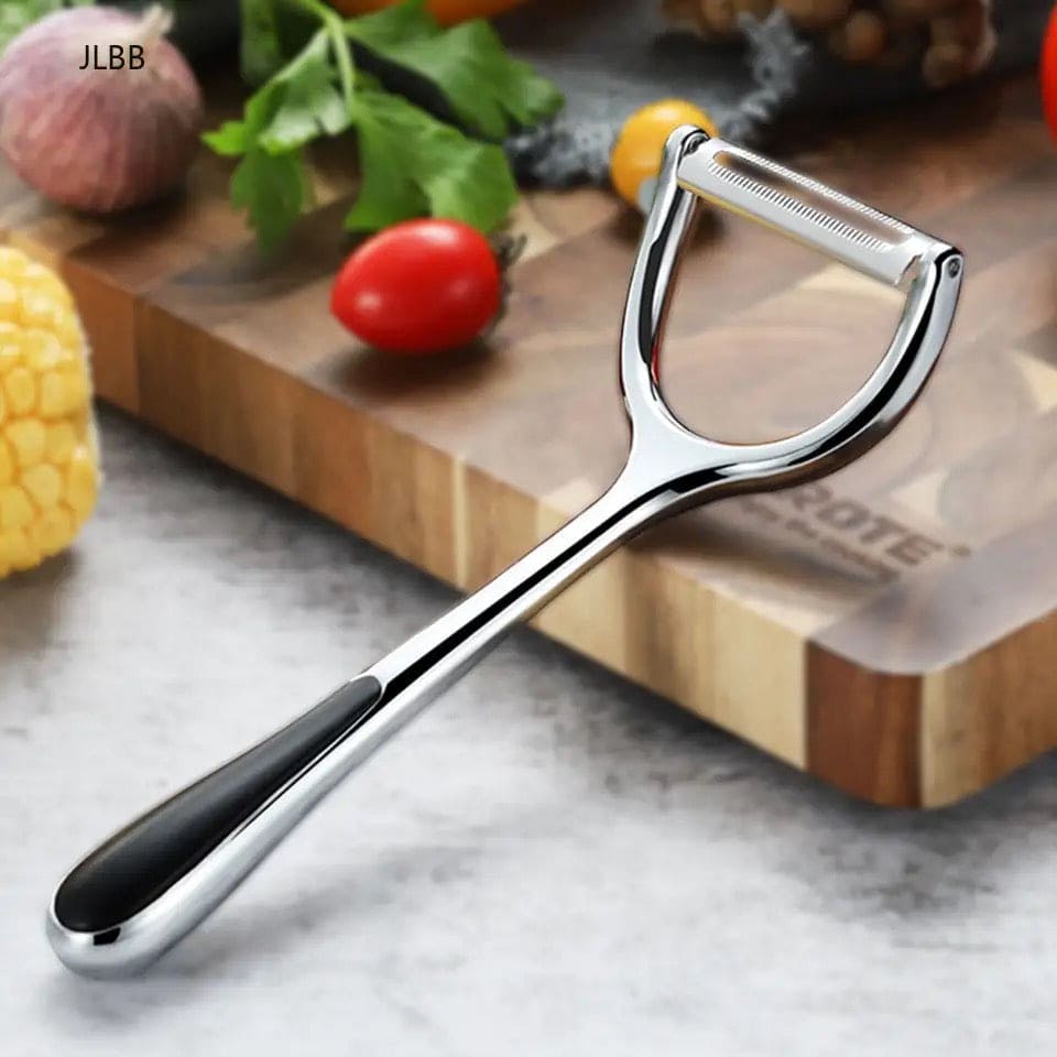 Stainless Steel Y Shaped Peeler, Vegetable Fruit Peeler, Ilium Vegetable Peeler, Stainless Steel Fruit Peelers For Kitchen, Ergonomic Non-Slip Grip Peeler