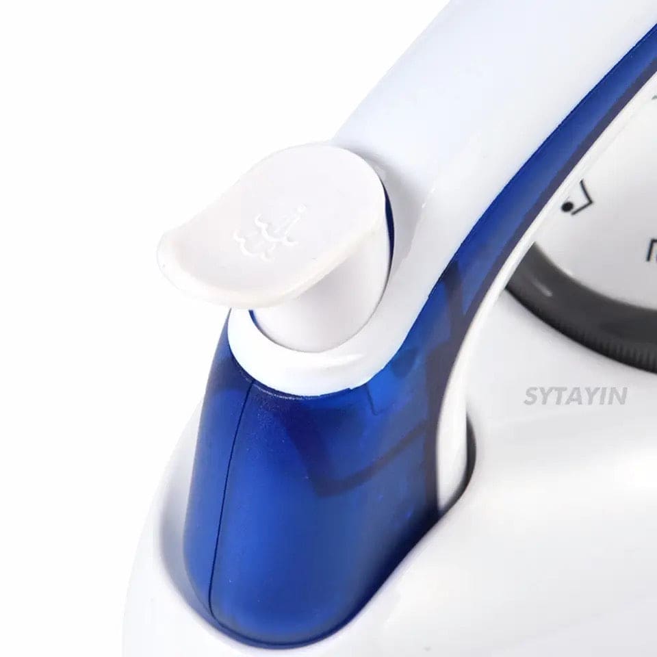 Travel Foldable Steam Iron, Electric Steam Iron For Clothes, Handheld Flat Iron For Home, Travel Use  Baseplate Steam Iron, Mini Portable Handheld Garment Iron, Traveling Clothes Steamer With 3 Gears Baseplate, Portable Compact Iron