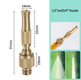 Spray Nozzle Water Gun, High Pressure Direct Spray Sprinkler Quick Connector, Adjustable Pressure Washer, Washing Tap Connector, Jet Water Gun, Garden Water Spray Nozzle