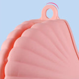 1 Pair Sea Shell Pot Gripper,  Kitchen Pinch Grip, Durable Silicon Glove Clip, High Resistant Soup Pot Grip Cover, Anti Slip Silicone Oven Mitts, Anti-Slip Pot Hot Handle Holders