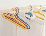 Set Of 3 Stretchable Clothes Hanging Hanger, Multifunction Plastic Clothes Hanger, Adjustable Clothes Hanger Closet Organizer