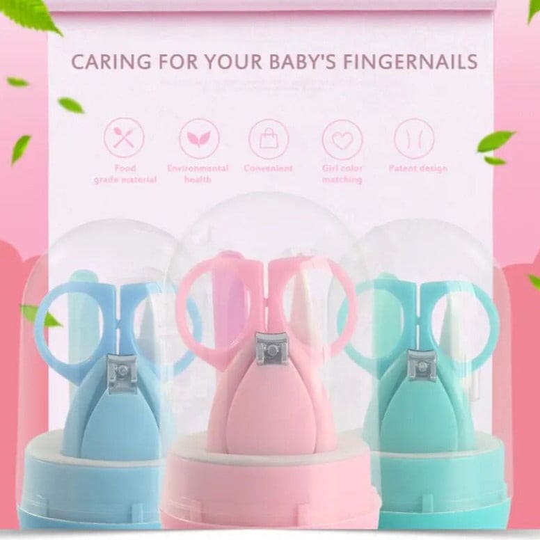 Capsule Baby Manicure Kit, Newborn Baby Nail Scissor, Baby Nail Care Tool Set, Portable Nail Clipper Trimmer With Box, Baby Mini Gromming Kit, Newborn Nail Shell Shear Manicure Kit, Baby Boy Girl Hand Foot Nail Filer Kit