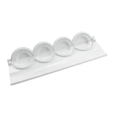 4 Pcs Momos Maker, Dumpling Making Molds, Dumplings Press Maker Kitchen Tool, Small Dumpling Skin Stencil, Samosa Ravioli Dumpling Pie Empanada Maker