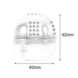 Stainless Steel Ball Filter Kitchen Gadget, Spice, Herb,Tea and Seasoning Filter Ball with Hanging Hook, Ball Tea Infuser Mesh Filter
