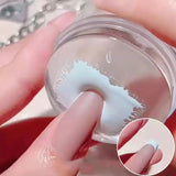Nail Stamper, Nail Art Stamper, French Nails Silicone Stamp, Nail Art Stamping Tool, Art Jelly Silicone Stamper With Cap, Nail Stamper Manicure Tools