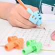 3Pcs Creative Two Finger Pencil Grips, Fingers Silicone Pen Holder For Students, Child Cute Writing Correction Stationery, Student Stationery Teaching Equipment