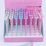Stationery Rhinestone Gel Pen, Magical Crystal Ball Pen, Metal Gel Pen