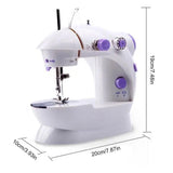 Mini Sewing Machine, Electric Portable Desktop Sewing Machine, Handheld Sewing Machine With Light Cutter, Night Light Sewing Machine, Universal Mini Portable Household Sewing Device