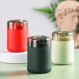 Portable Pop Up Toothpick Box, Press Type Cylinder Toothpick Holder, Automatic Eject Toothpick Jar, Self Ejecting Toothpick Dispenser,  Household Toothpick Holder Organizer, Transparent Pop Up Table Toothpick Container, Creative Automatic Toothpick Box