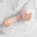 Electric Silicone Facial Brush Massager, USB Rechargeable Rose Electric Facial Cleanser,  Rotating Silicone Massager, Waterproof Sonic Vibration Cleanser, Deep Pore Cleansing Skin Massager, Vibrate Exfoliate Sonic Electric Facial Cleansing Brush