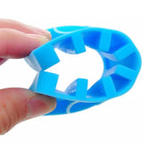 Countertop Soap Dish, Flexible Bathroom Silicone Soap Dish, Soap Pads Organizer, Water Soap Tray Stand, Non-Slip Silicone Soap Box, Drainable Soap Saver Pad for Shower Bathroom Kitchen