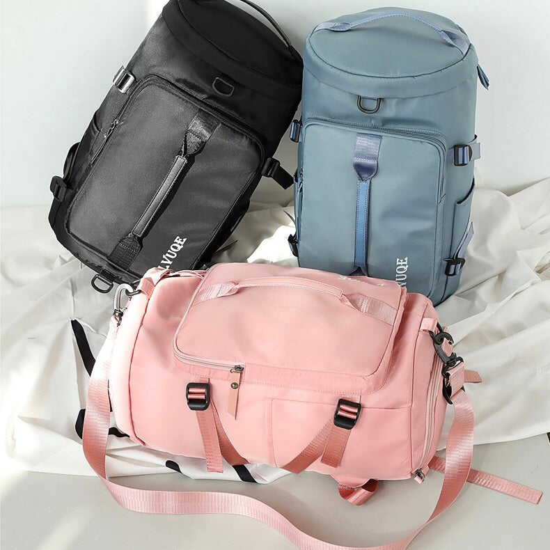 Solo Travel Bag, Multifunctional Travel Bag Pack, Duffle Bag With Shoe Compartment And Wet Pocket, Large Capacity Outdoor Leisure Sports Bag, Travel Backpack For Men And Women, Tote Carry Luggage Bag