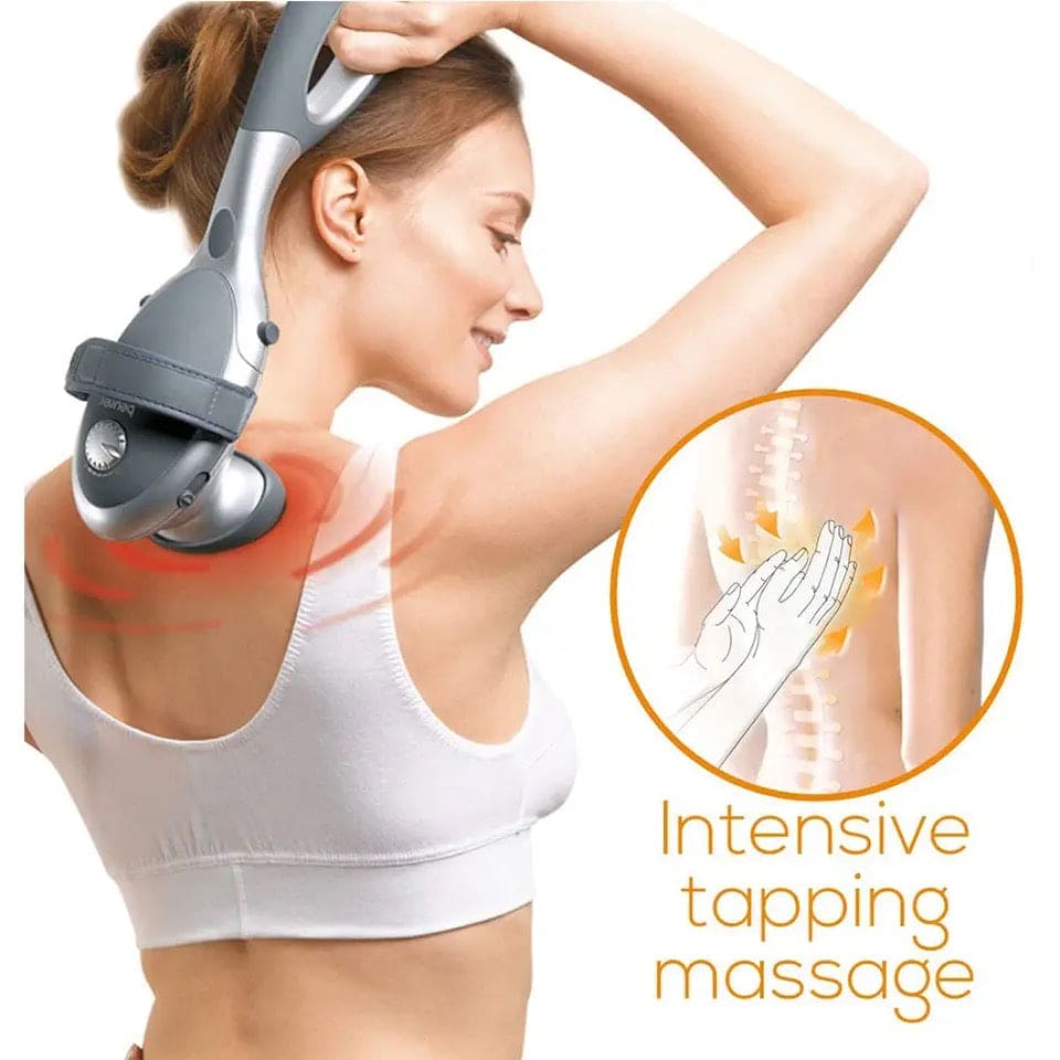 Infrared Electric Massager, Body Heated Massager Stick, Waist Cervical Massager, Handhelds Body Neck Back Massager, Multifunctional Body Massage Hammer, Intensive Tapping Massager