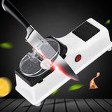 Electric Knife Sharpner, Multi Tool Knives Sharpening Machine, Professional Knives Sharpener Sharpening Stones, Knives Scissor Tool Diamond Sharpener For Kitchen, Adjustable Kitchen Knives Sharpener, Kitchen Cutter Sharpener