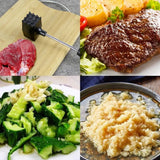 Double Sided Meat Hammer, Stainless Steel Beef Steak Pork Meat Hammer Beater,  Kitchen Meat Poultry Tool, Portable Knock Sided Meat Hammer