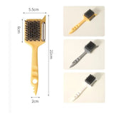 5 In 1 Sharp Peeler, Fruit Peeler With Brush, Kitchen Vegetable Cleaning Brush, Plastic Vegetable Fruit Peeler, Creative Vegetable Fruit Peeler Peeler for Brush  Home Kitchen Tool