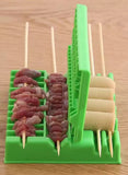 BBQ Stringing Machine, Multifunction Quickly Skewer Machine, Artifact Mutton Shashlik Skewer, BBQ Barbecue Stringing Machine, Outdoor Barbecue Supplies Accessories Barbecue Gadgets