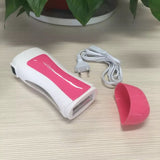 Electric Hair Removal Wax-melt Machine, Heater EU Plug Portable Epilator Roll, Heater Melt Depilation Hair Removal,  SPA Handheld Body Depilatory Machine Hair Removal Tool