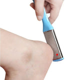 Double Sided Foot Filer, Professional Pedicure Foot Filer, Stainless Steel Foot Scrubber, Hard Skin Removers, Callus Dead Skin Remover, Anti-slip Plastic Handle Pedicure Tool, Stainless Steel Dead Skin Scrapper