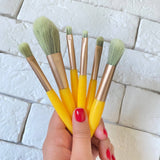 Set Of 6 Sweet Queen Makeup Brushes, Soft Makeup Brush, Cosmetic Brush With PVC Bag, Portable Travel Women Makeup Brushes Set, Soft Hair Blending Eye Makeup Brushes Set with Case