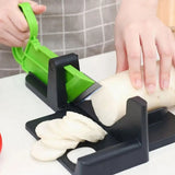 Hand Push Vegetable Cutter Slicer, Potato Radish Sausage Peeler, Multifunction Dicing Machine, Kitchen Household Grater, Manual Sausage Slicer, Vegetables Fruit Kitchen Gadgets, Meat Slicer Cutter