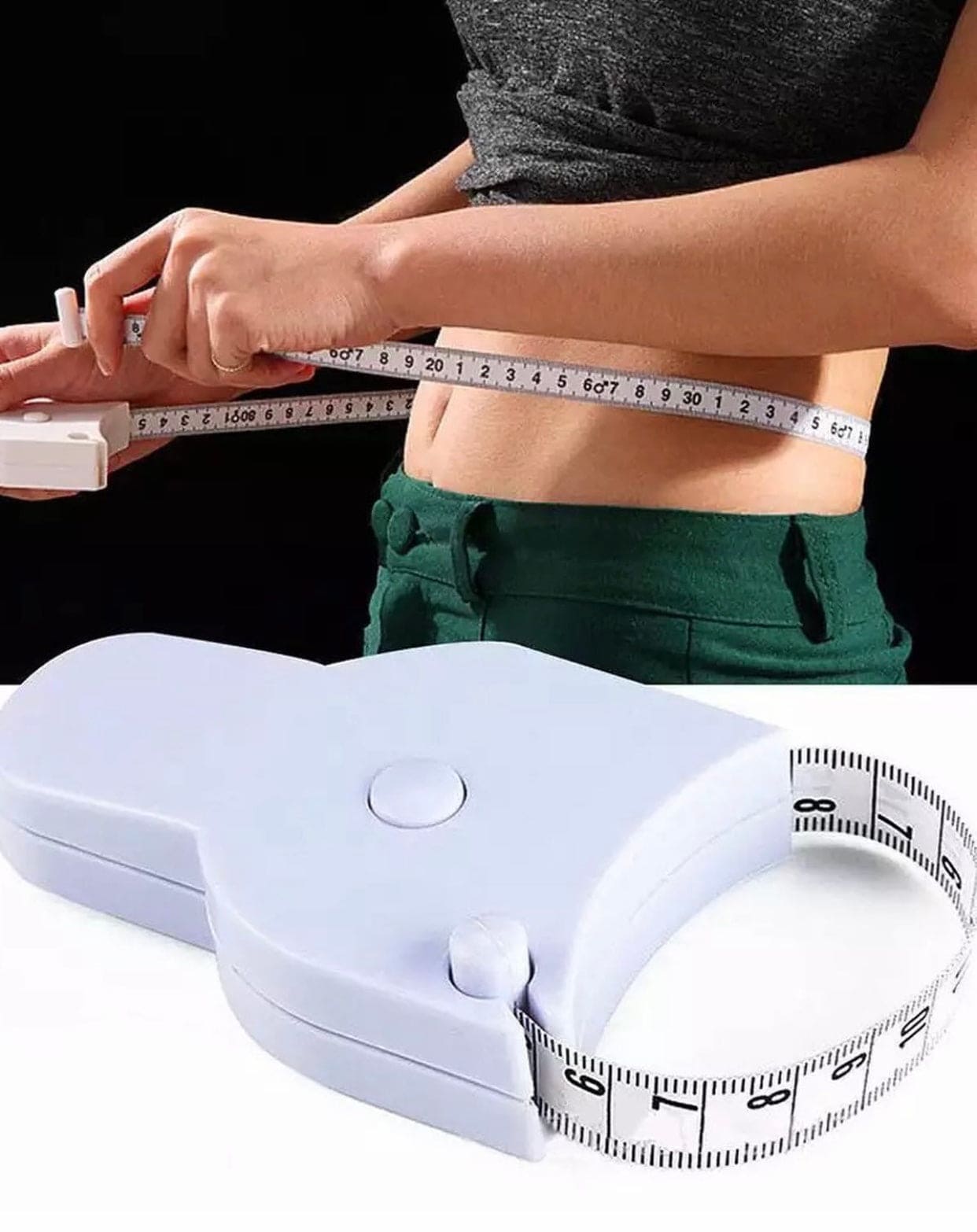 Self Tightening Body Measuring Ruler, Retractable Metric Tape For Body, Measuring Tape Sewing Film For Body