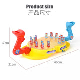 Parent-Child Shoot Joystick Board Game, Marble Shot Games For 2 Players, Desktop Challenging Game For Children, Children Marble Shot Toy, Dinosaur Battle Board Play Game, Educational 2-player Battle Table Games