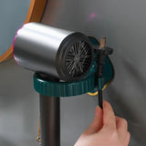 Wall Hair Dryer Stand, Bathroom Hair Dryer Storage Rack, Punch-Free Toilet Multifunctional Holder, Bathroom Storage Shelf Stand, Hair Dryer Holder Organizer