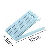 Set of 5 Pack Bag Clips, Food Snack Sealing Clip, Clamp Food Close Clip Seal Kitchen Tool, Freezer & Fridge Bag Sealing Clips, Kitchen Food Bag Clips