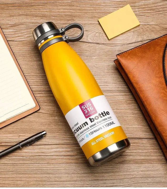 800ML Vacuum Flask Bottle – Stainless Steel Insulated Water Bottle Hot & Cold Thermos Flask