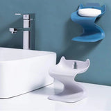 Wave Soap Holder, Double Layer Soap Holder, Strong Sponge Soap Holder, Wall Mounted Soap Dish Rack