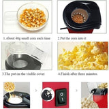 Electric Popcorn Maker, Hot Air Popper