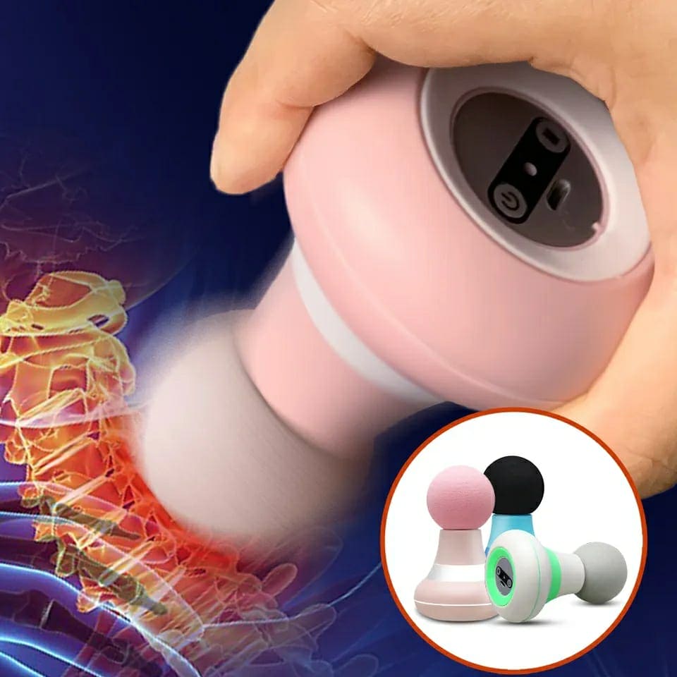 Mini Therapy Massager, Mini Pocket Electric Fascial Massager, Mini Handheld Massager, Electric Muscle Percussion Device, Portable Mini Frequency Massage Gun