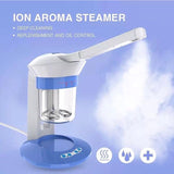 2 In 1 Facial Sauna Ozone And Steam, Professional Aromatherapy Facial Steamer, Nano Iconic Steaming Machine