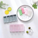 Set Of 4 Creative Ice Cream Molds, Silicone Ice Cream Mold, Ice Cube Tray Popsicle Molds, Frozen Ice Cube Molds, Homemade Freezer Ice Lolly Mold