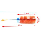 Mini Cleaning Brush, Bottle Cleaner Brush Steel Pipe Brush, Bottle Cleaning Brush