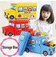 Foldable School Bus Storage Box