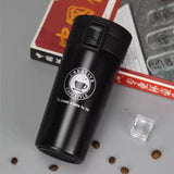 380ml Double Stainless Steel Coffee Mug, Travel Coffee Mug, Steel Thermos Tumbler Cups, Vacuum Flask thermo Water Bottle, Insulated Water Bottle, Double Thickened Coffee Mug