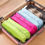 Set of 3 Large Capacity Colorful Travel Transparent Shoe Bag, Suit case Luggage Organizers, Durable Travel Essential Toiletry Waterproof Shoe Organizers, Travel Portable Sorting Pouch