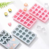 10 Grid Silicone Ice Cube Tray, Easy Release Mini Ice Cube Tray, Creative Cute Small Ice Cube Mold