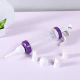 Dessert Ice Injector, Handy Cake Decorating Tool. Dessert Decoration DIY Pastry Syringe, Cake Decorating Tool, Cupcake Filling Injector, Wilton Dessert Decorator Plus Cake Decorating And Icing Tool, Cake Cream Piping Syringe