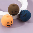 Set Of 4 Halloween Pumpkin Shape Makeup Beauty Blender, Foundation Cream Powder Cosmetic Puff,  Makeup Sponge Set
