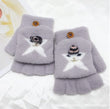 Winter Mittens Gloves for Baby Kids Toddler, Unisex Cute Warm Fleece Thick Thermal Gloves for Boys Girls