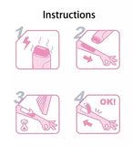 Electric Hair Removal Wax-melt Machine, Heater EU Plug Portable Epilator Roll, Heater Melt Depilation Hair Removal,  SPA Handheld Body Depilatory Machine Hair Removal Tool