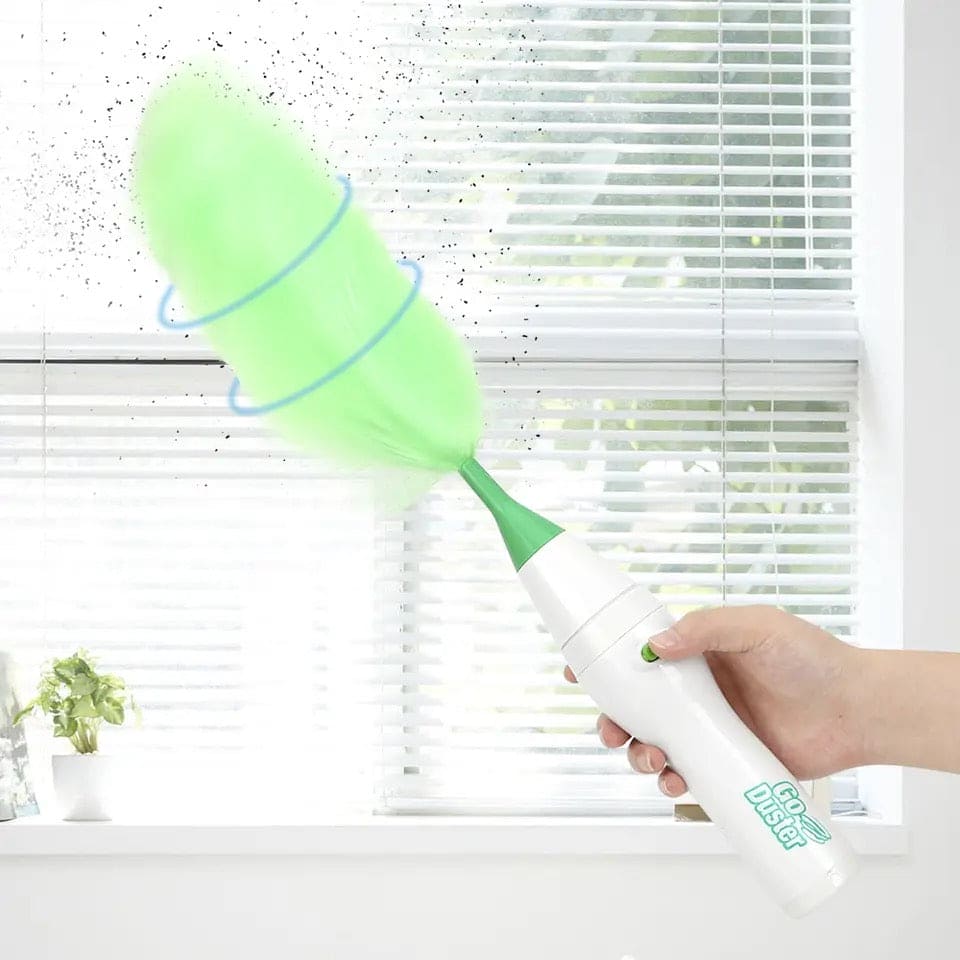 Electric Rolling Duster, Adjustable Electric Go Dusters, Multifunctional Electronic Motorized Cleaning Brush Set, Multipurpose Feather Duster, Duster Feather Dust Cleaner Brush for Home, Office, Car