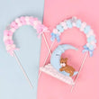 Pompom Ball Cake Topper