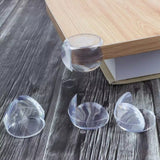 Set Of 4 Child Safety Edge Protector, Transparent Anti Collision Angle Protection Cover, Baby Proofing Table Corner Guards