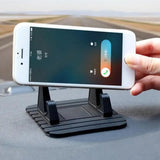 Fairy Car Mobile Holder, Universal Anti-slip Car Silicone Holder Mat Pad, Dashboard Stand For Phone, Mini Multifunction Mobile Desktop Car Stand, Portable Rubber Grip GPS Smartphone Holder