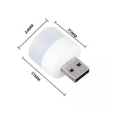 Set Of 5 5V USB Bulb, Mini LED Bulb, Night Light USB Bulb